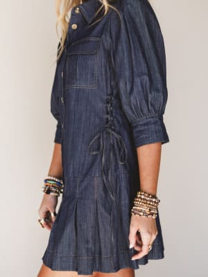 American Classic Dress - Indigo L / Indigo