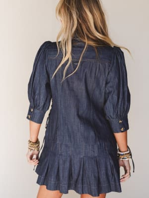 American Classic Dress - Indigo L / Indigo