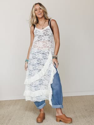 Frost Midi Dress: undefined