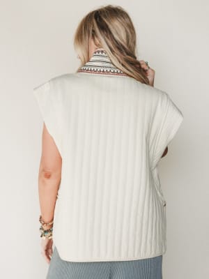 Juniper Vest - Beige S / Beige