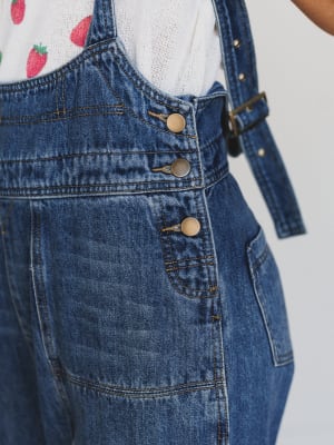 Farmer Chic Overalls - Denim L / Denim