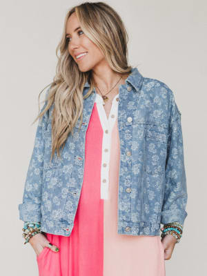 On My Mind Jacket - Denim S / Denim