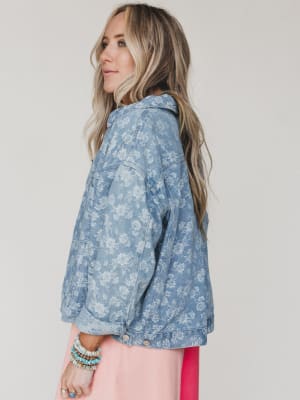 On My Mind Jacket - Denim S / Denim