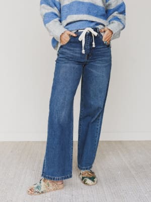 Lucky Rider Wide Leg Jeans: undefined
