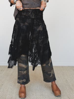 Lace Over Skirt: undefined