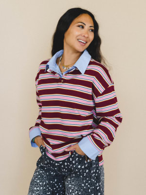 Nichelle Stripe Top: undefined
