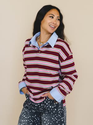 Nichelle Stripe Top: undefined