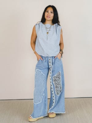 Golda Blouse - Navy M / Navy