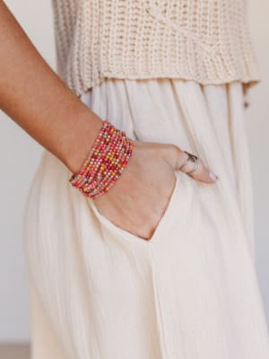 Sunray Bracelet - Orange Multi OS / Orange Multi