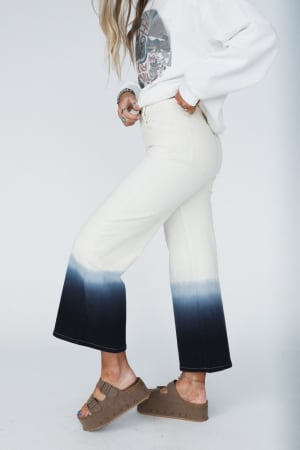 Wild Card Dip Dyed Jeans: undefined