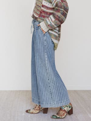 Happy Tune Pants - Light Denim XL / Light Denim