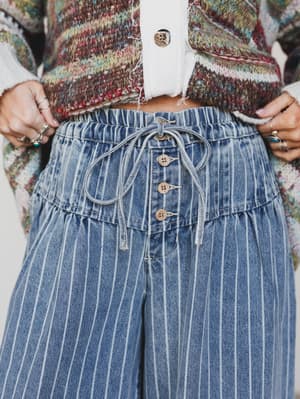 Happy Tune Pants - Light Denim XL / Light Denim