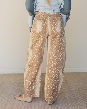 Bambi Deer Jeans - Camel L / Camel