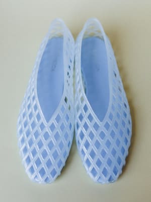 Jelly Ballet Flats  - Blue 5 / Blue