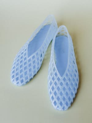 Jelly Ballet Flats - Blue 5 / Blue