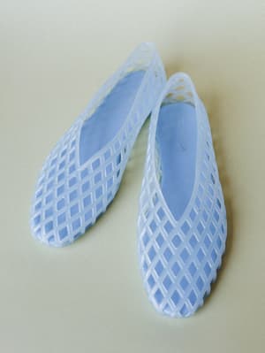 Jelly Ballet Flats - Blue 5 / Blue