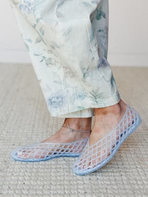 Jelly Ballet Flats: undefined
