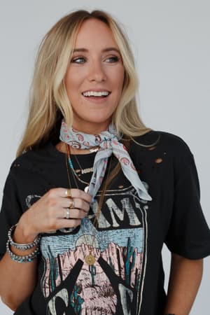 love-full-paisley-bandana-teal/Teal