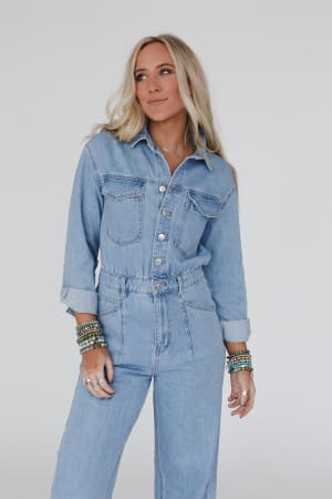 little-extra-denim-jumpsuit-light-denim/Blue