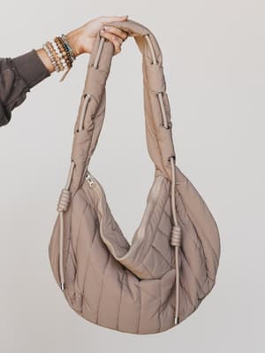 Lexi Shoulder Bag - Latte Beige OS / Latte Beige