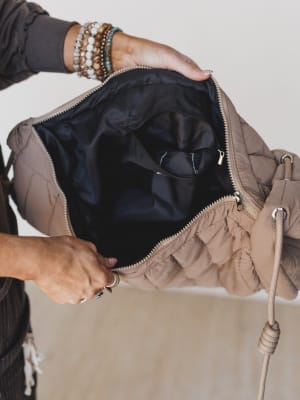 Lexi Shoulder Bag - Latte Beige OS / Latte Beige