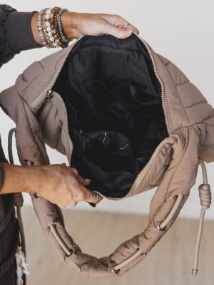 Lexi Shoulder Bag - Latte Beige OS / Latte Beige