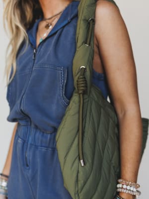 Lexi Shoulder Bag - Olive OS / Olive