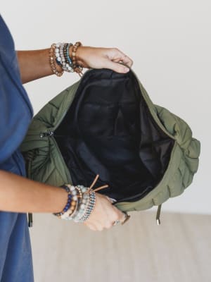 Lexi Shoulder Bag - Olive OS / Olive