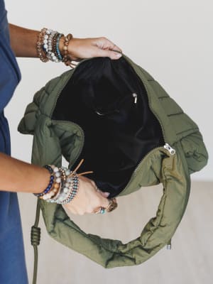 Lexi Shoulder Bag - Olive OS / Olive