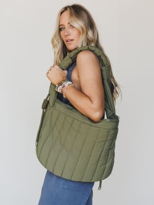 Lexi Shoulder Bag - Olive OS / Olive