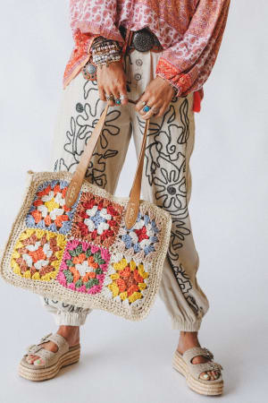 Wildflower Dreams Crochet Bag: undefined