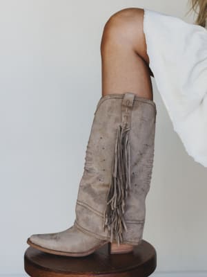Bami Fringe Boot: undefined