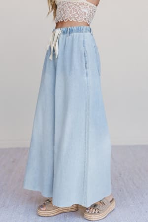 Dare To Drift Wide Leg Pants: undefined