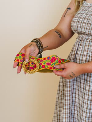 Shining Bright Belt - Bright Yellow OS / Yellow Multi
