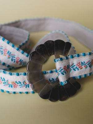 Spring Flower Belt
 - Teal OS / Teal