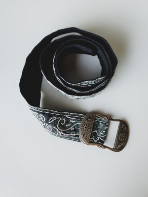 Paisley Party Belt - Dusty Sage OS / Dusty Sage