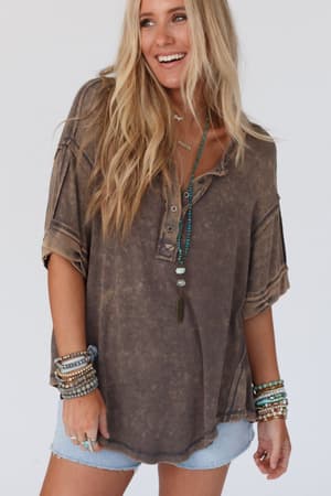 Time Flies Round Hem Top: undefined