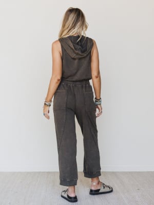 Ryder Hooded Jumpsuit - Ash L / Ash