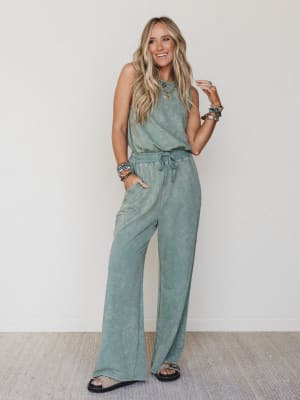 june-moon-jumpsuit-sage/Sage