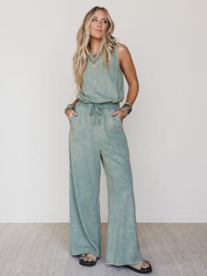 june-moon-jumpsuit-sage/Sage