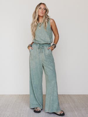 June Moon Jumpsuit: undefined