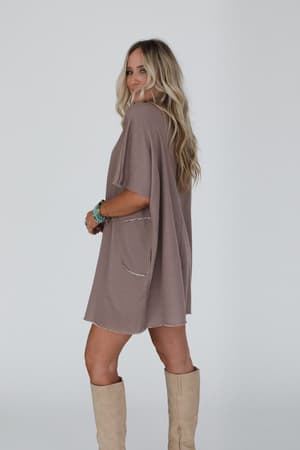 laid-back-luxe-dress-two-tone-mocha/Two Tone Mocha