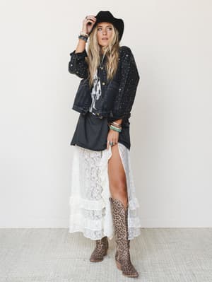 written-in-the-stars-denim-jacket-black/Black