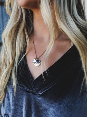 september-dreamer-birthstone-necklace-sapphire/September Sapphire