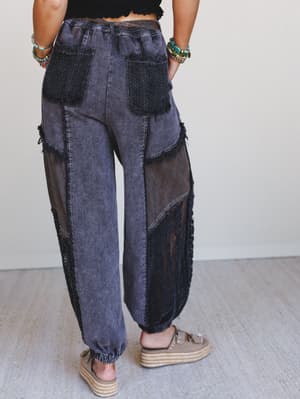 lace-daze-pants-black/Black