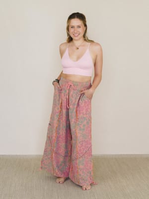 Wild Rose Whisper Pants - Orange XL / Orange