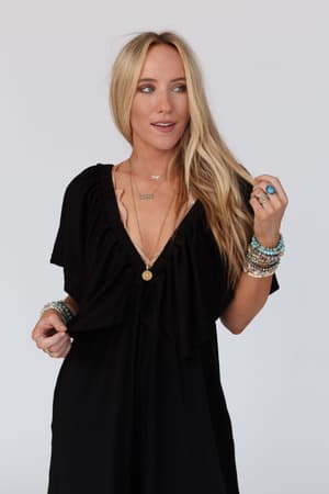 on-repeat-open-back-ruffle-jumpsuit-black/Black