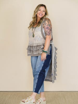 Jolie Prairie Top: undefined