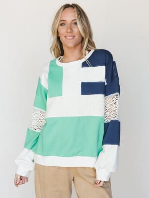 Color Story Sweatshirt - Blue Navy M / Blue Navy