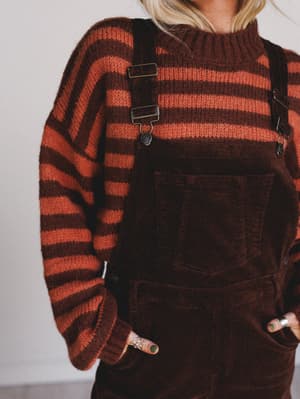 wanderheart-corduroy-overalls-brown/Brown